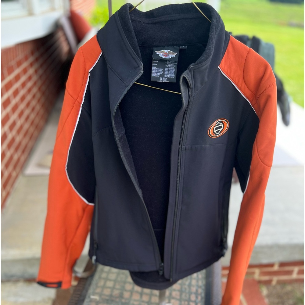 Harley Davidson lightweight jacket with elbow pads